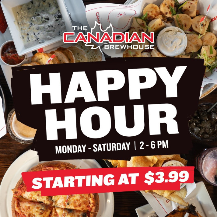 Happy Hour at Canadian Brewhouse